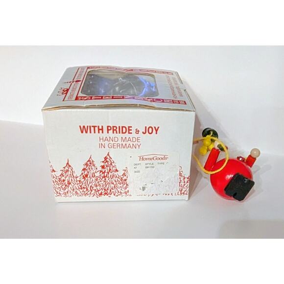 Steinbach Germany Santa Partridge Pear Tree 12 Days of Christmas Ornament Vtg - Picture 4 of 4